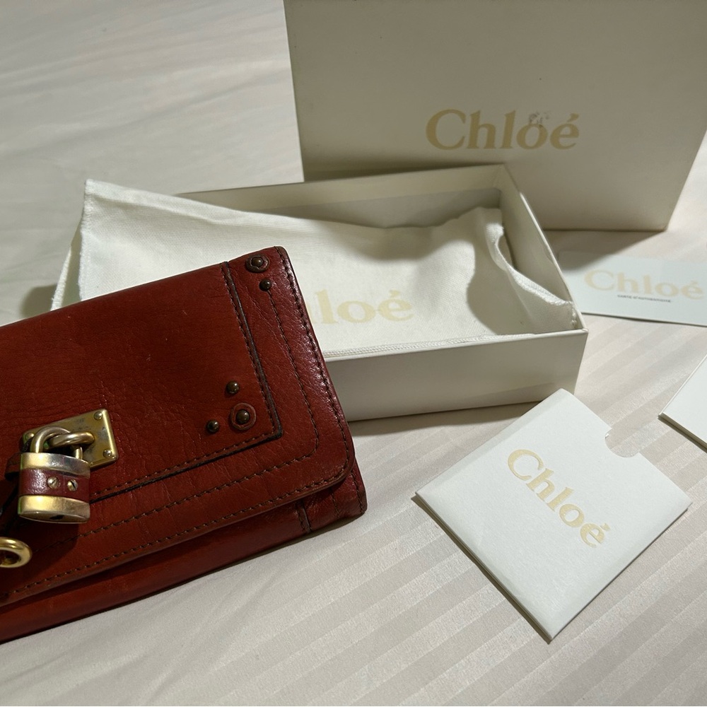Authentic Chloe lock and key bundle